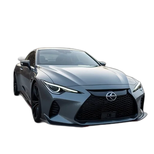 car, photorealistic, 3d render, concept art transparent PNG cut-out