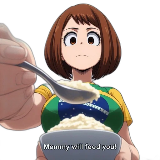 food, weapon, anime, animated transparent PNG cut-out