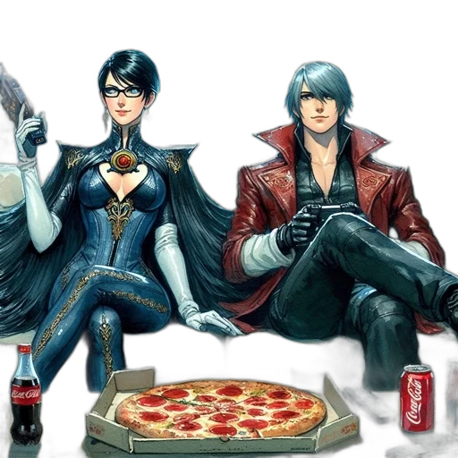 food, jacket, concept art, comic book art transparent PNG cut-out