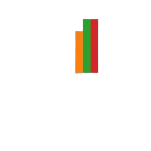 staff, robot, pixel art, colorful transparent PNG cut-out