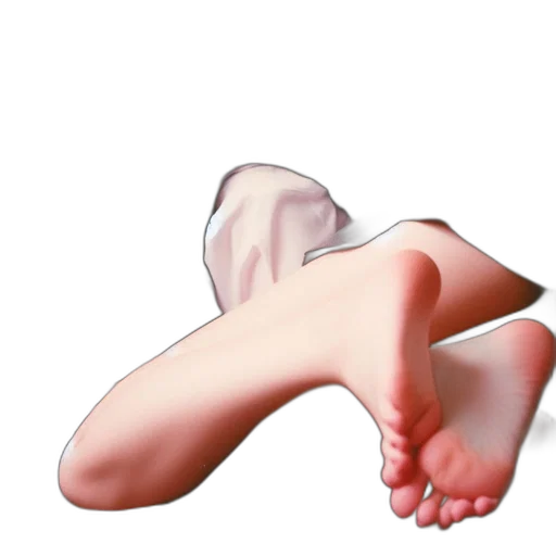 shoes, face, mask, creature transparent PNG cut-out