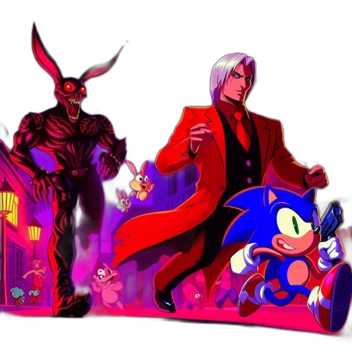 concept art, pixel art, comic book art, fantasy art transparent PNG cut-out