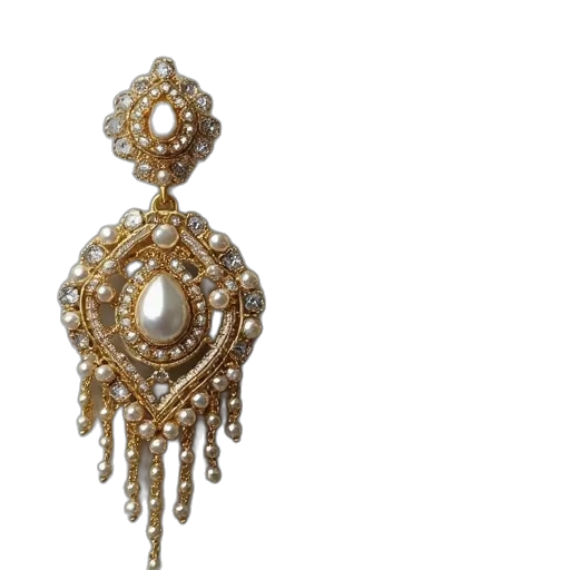 jewelry, crown, bead, earrings transparent PNG cut-out