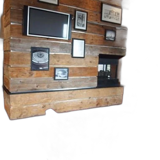 furniture, building, 3d render, earth tones transparent PNG cut-out