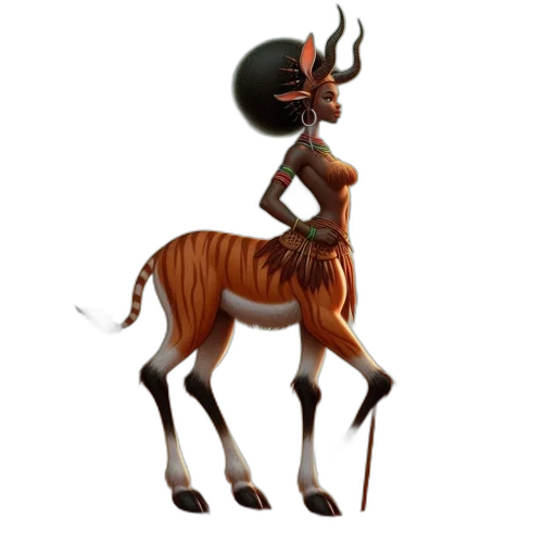animal, creature, dress, staff transparent PNG cut-out
