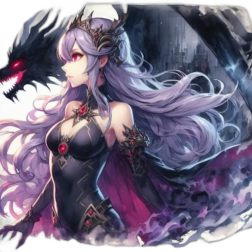 dragon, fantasy art, concept art, anime transparent PNG cut-out