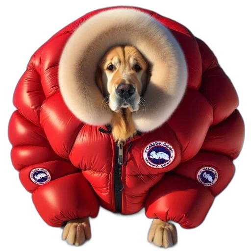 jacket, animal, creature, hat transparent PNG cut-out