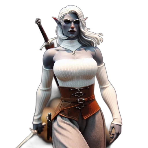 staff, concept art, fantasy art, comic book art transparent PNG cut-out