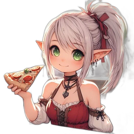 food, dragon, staff, face transparent PNG cut-out