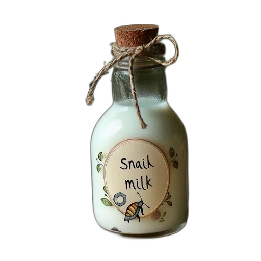 bottle, 3d render, glass, filled transparent PNG cut-out