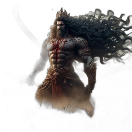 hair, creature, concept art, fantasy art transparent PNG cut-out