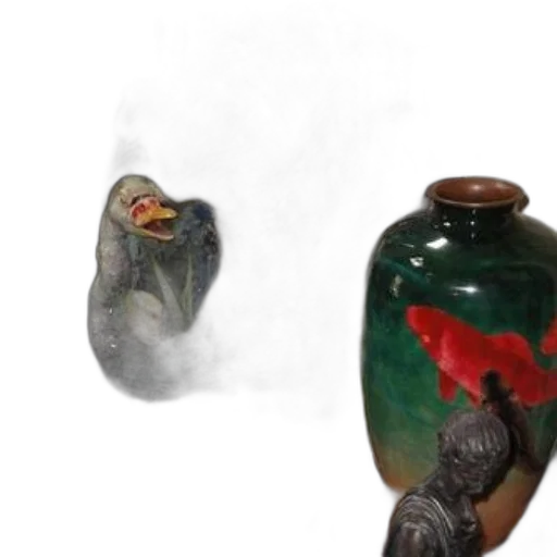 bottle, dragon, mask, jewelry transparent PNG cut-out