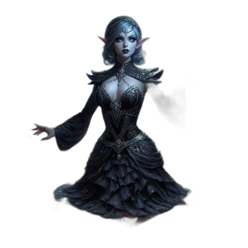 dress, mask, staff, concept art transparent PNG cut-out