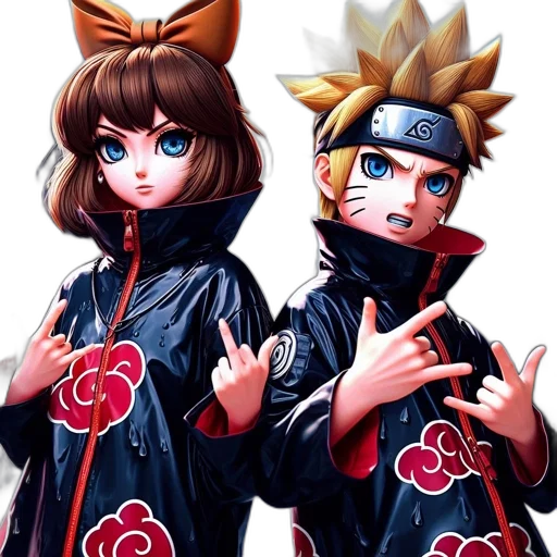 jacket, concept art, anime, pixel art transparent PNG cut-out