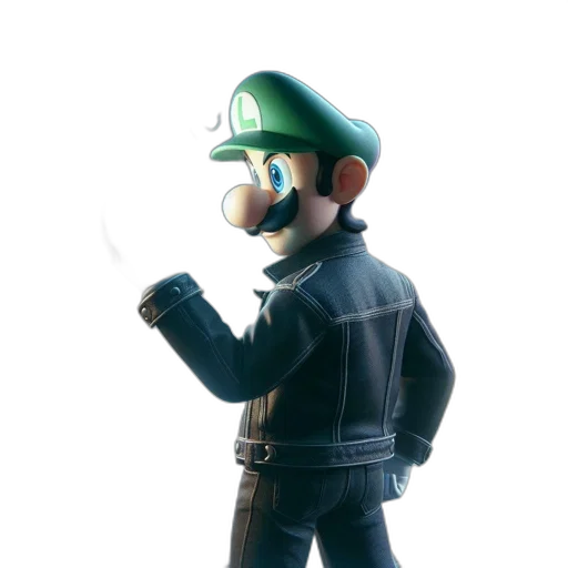staff, mask, weapon, jacket transparent PNG cut-out