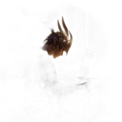 creature, dragon, animal, hair transparent PNG cut-out