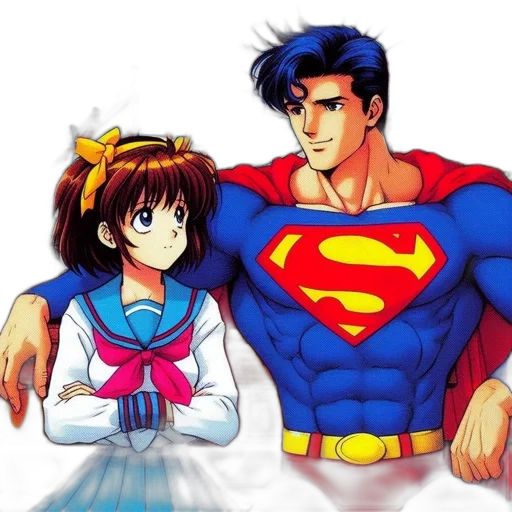 comic book art, anime, cartoon, concept art transparent PNG cut-out