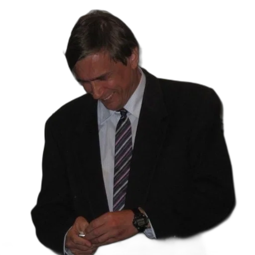 staff, jacket, jewelry, face transparent PNG cut-out