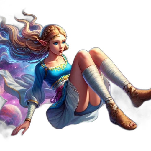 dress, fantasy art, concept art, pixel art transparent PNG cut-out
