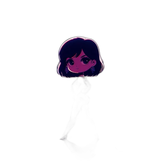 hair, creature, staff, face transparent PNG cut-out