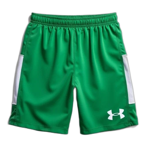 green, pair, athletic, shorts transparent PNG cut-out