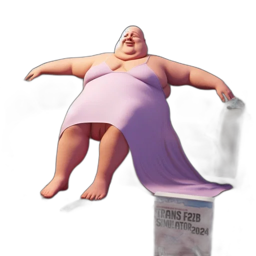 dress, creature, food, robot transparent PNG cut-out