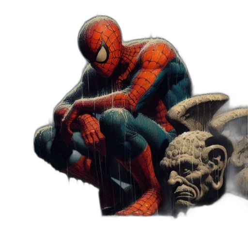 mask, creature, animal, comic book art transparent PNG cut-out
