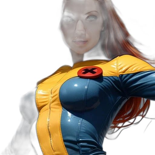 dress, comic book art, concept art, 3d render transparent PNG cut-out