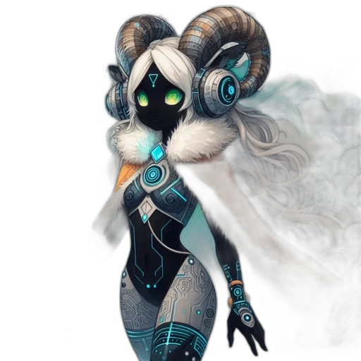robot, mask, concept art, fantasy art transparent PNG cut-out