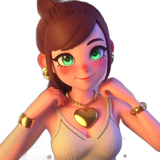 jewelry, dress, robot, face transparent PNG cut-out
