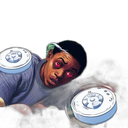 concept art, photorealistic, watercolor, comic book art transparent PNG cut-out