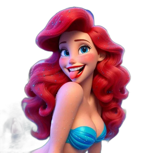 crown, face, cartoon, 3d render transparent PNG cut-out