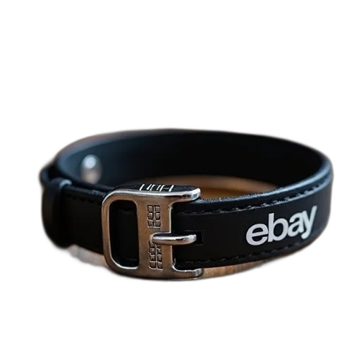 jewelry, 3d render, black, leather transparent PNG cut-out