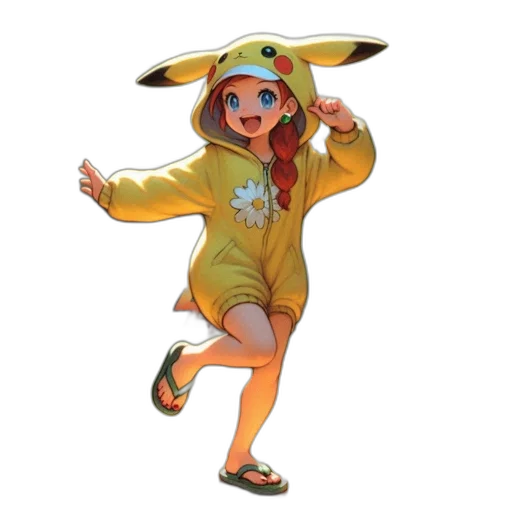 jacket, creature, dress, hat transparent PNG cut-out