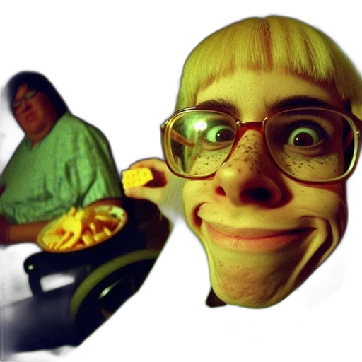 food, creature, face, mask transparent PNG cut-out