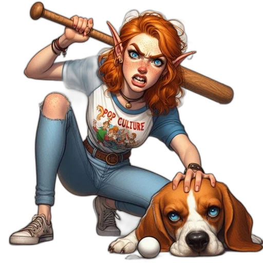 staff, weapon, animal, pixel art transparent PNG cut-out