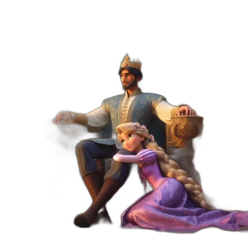 crown, furniture, dress, staff transparent PNG cut-out