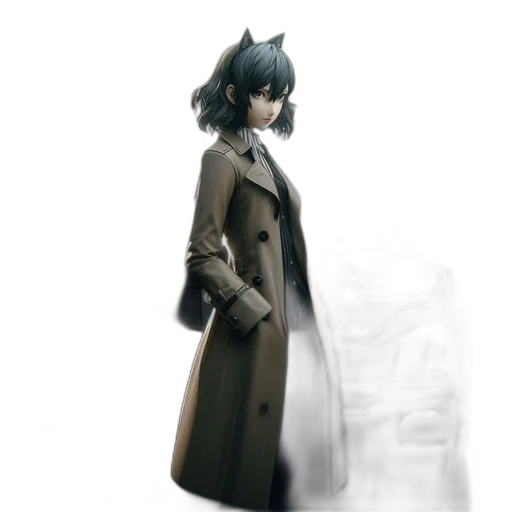 jacket, staff, mask, dress transparent PNG cut-out