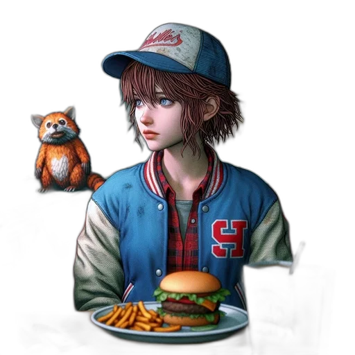 food, jacket, hat, animal transparent PNG cut-out