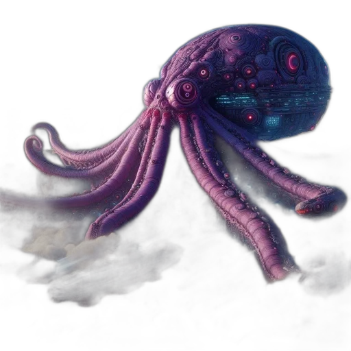creature, staff, animal, umbrella transparent PNG cut-out
