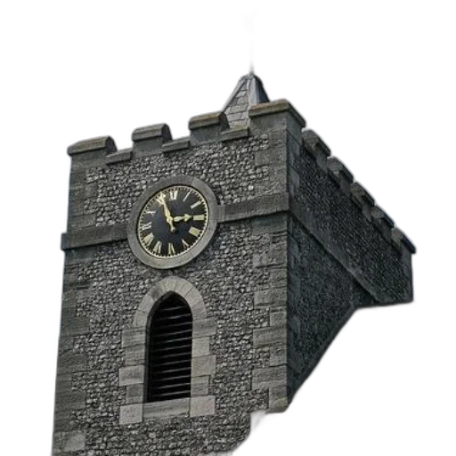 building, crown, 3d render, photorealistic transparent PNG cut-out
