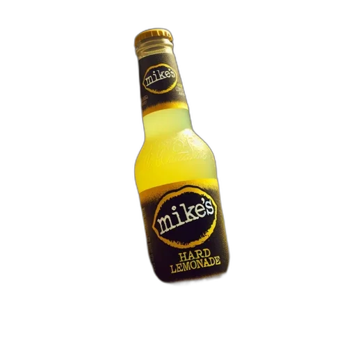 bottle, food, crown, 3d render transparent PNG cut-out