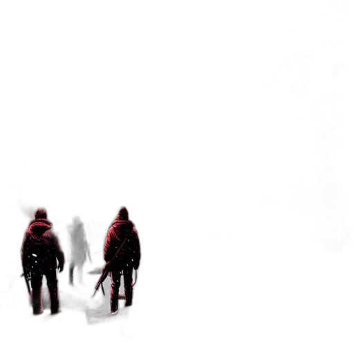 jacket, staff, mask, concept art transparent PNG cut-out