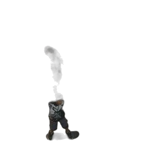 robot, staff, weapon, creature transparent PNG cut-out