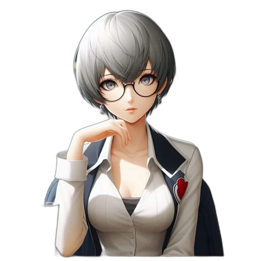 staff, face, jacket, robot transparent PNG cut-out