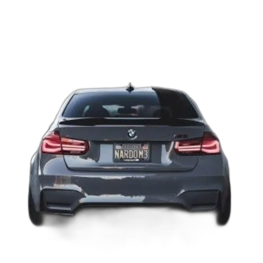 car, 3d render, sleek, bmw transparent PNG cut-out