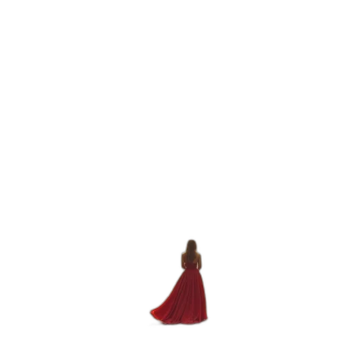dress, crown, hair, robot transparent PNG cut-out