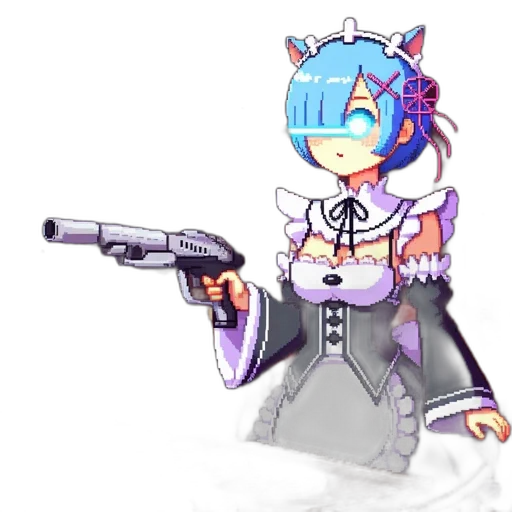 weapon, robot, staff, animal transparent PNG cut-out