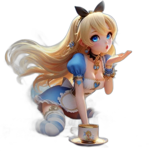staff, weapon, robot, 3d render transparent PNG cut-out