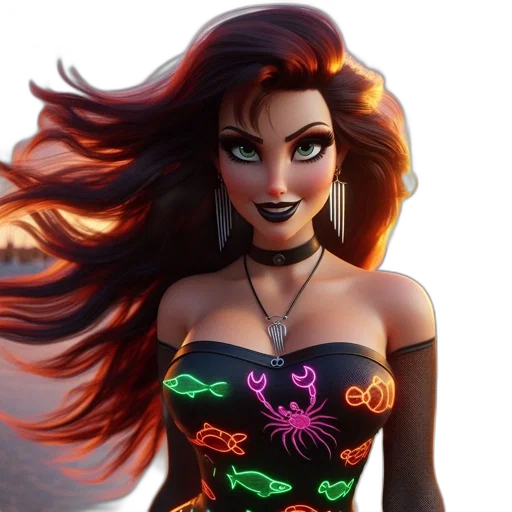 comic book art, concept art, fantasy art, cartoon transparent PNG cut-out